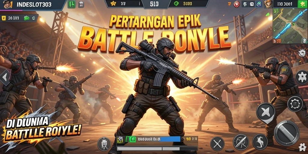 Tampilan gameplay seru dan mendebarkan dari INDESLOT303.
