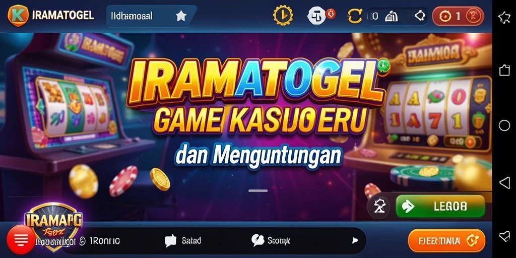 Tampilan gameplay menarik dari aplikasi Kasino IRAMATOGEL.
