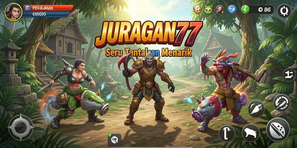 Tampilan menarik dari gameplay JURAGAN77 yang mengasyikkan.