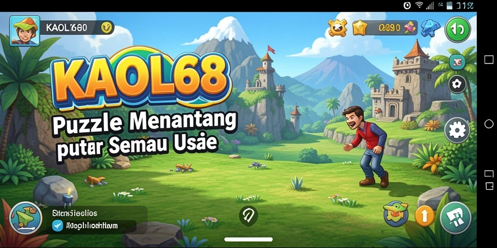 Tampilan gameplay KAOL68 yang menarik dan penuh tantangan.