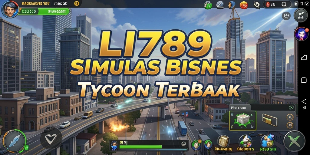 Tampilan gameplay <strong>LI789</strong> menunjukkan pengelolaan bisnis yang menyenangkan.
