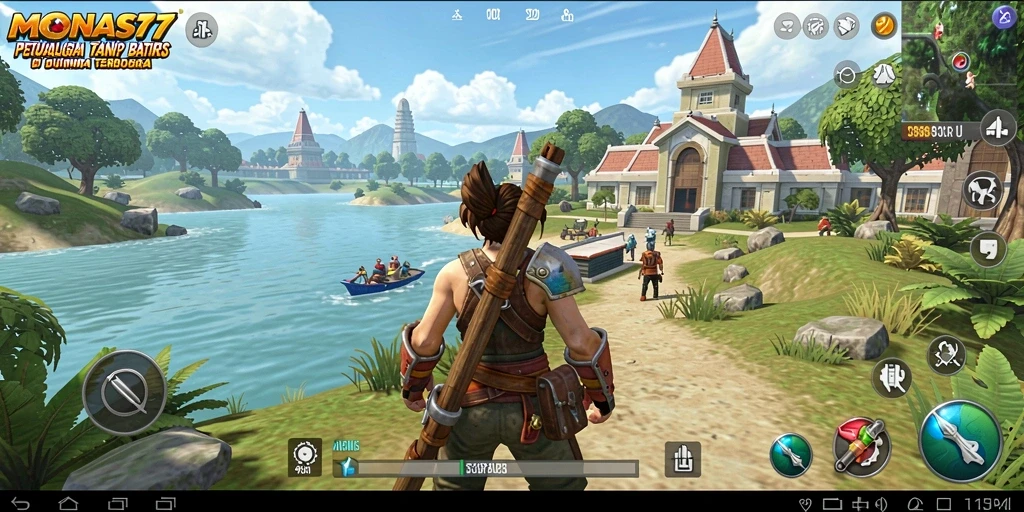 Screenshot gameplay MONAS77 yang menampilkan momen petualangan luar biasa.