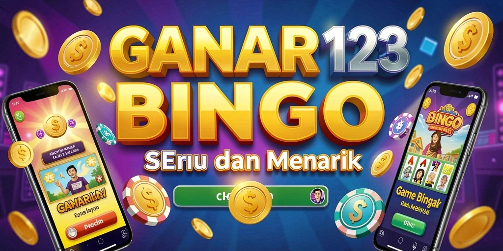 Tampilan menarik gameplay Bingo di SINAR123.